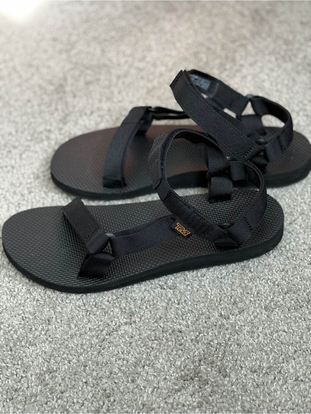 Teva Women’s Black Strappy Outdoor Sandals